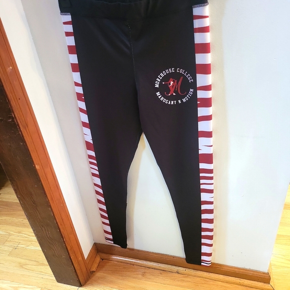 MOREHOUSE COLLEGE LEGGINGS - Picture 1 of 3